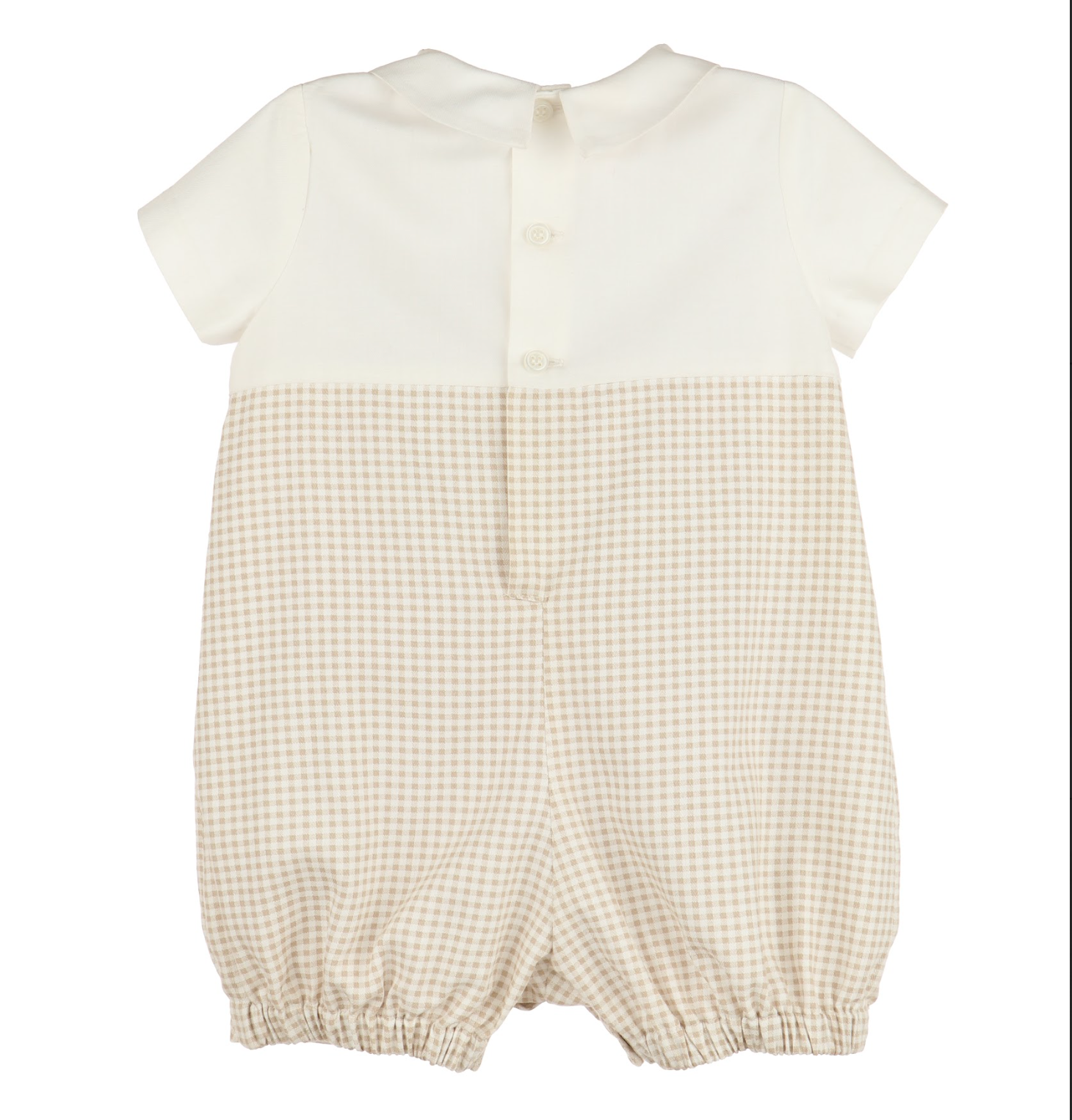 Cottage Beige Check Bubble